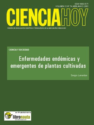 cover image of Enfermedades endémicas y emergentes de plantas cultivadas